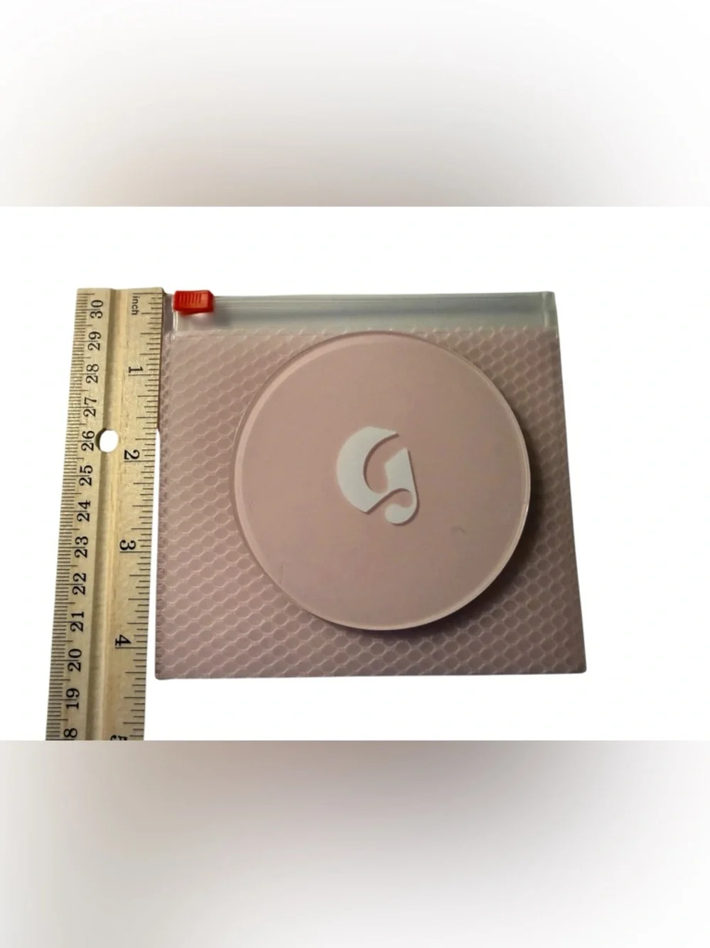 Glossier 1st Edition Limited Edition Pocket Beauty Mirror with Glossier G Logo